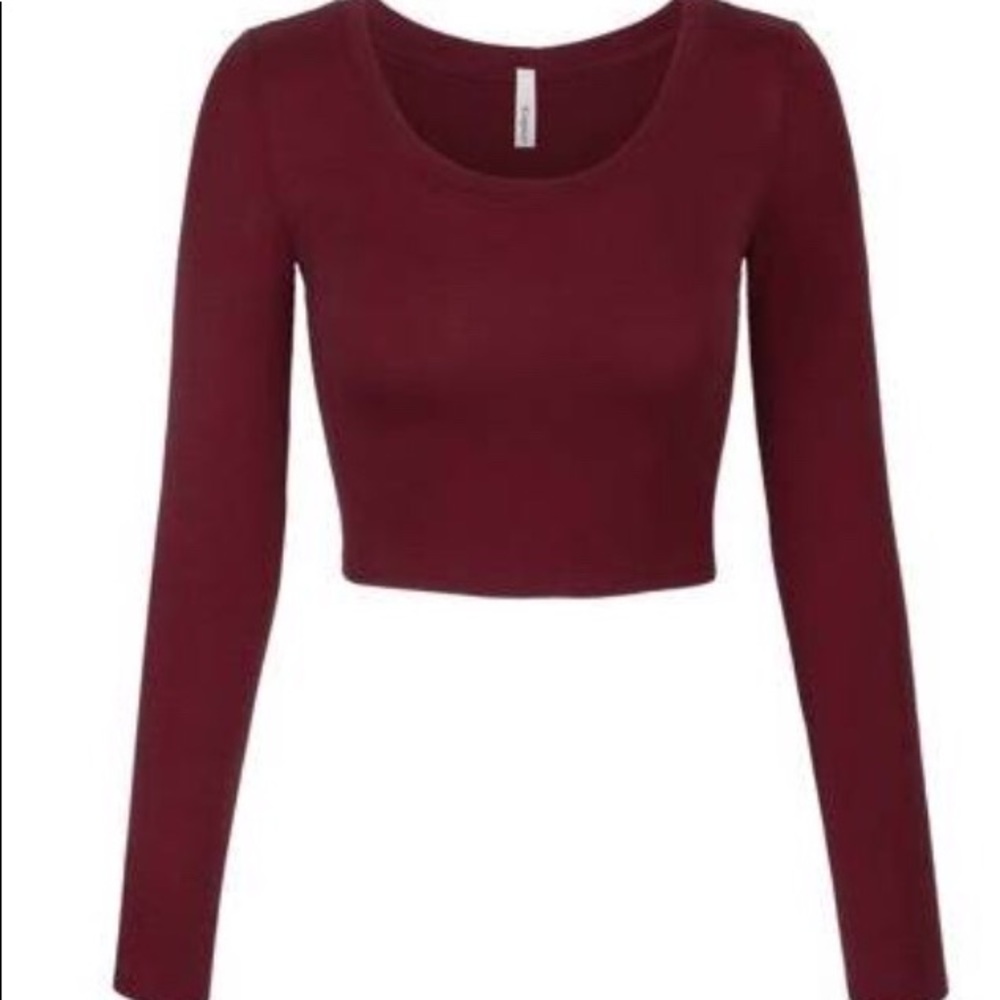 Maroon Top